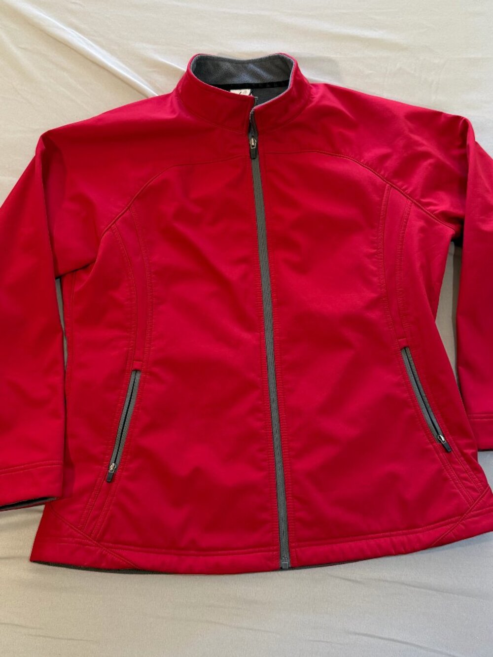 Colorado Clothing Women's Softshell Wind & Water Proof Jacket Red Size 2X EUC